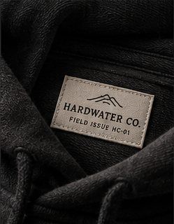 HARDWATER Label – Detail aus dem Designentwurf